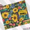 Tumbler Wrap Design for Readers and Book Lovers