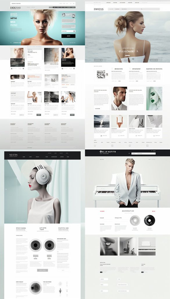 81 MidJourney Website Design Prompts For Stellar Designs » Graphics ...
