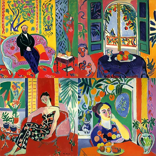 Fauvism art by Henri Matisse MidJourney Style