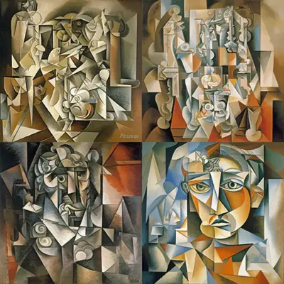 MidJourney Art Style - Cubism by Pablo Picasso