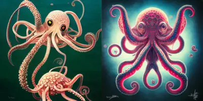 MidJourney Octopus Artwork - MidJourney AI Prompts