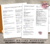 MidJourney Prompt Writing Worksheet: PDF » Graphics Gurl Design Studio