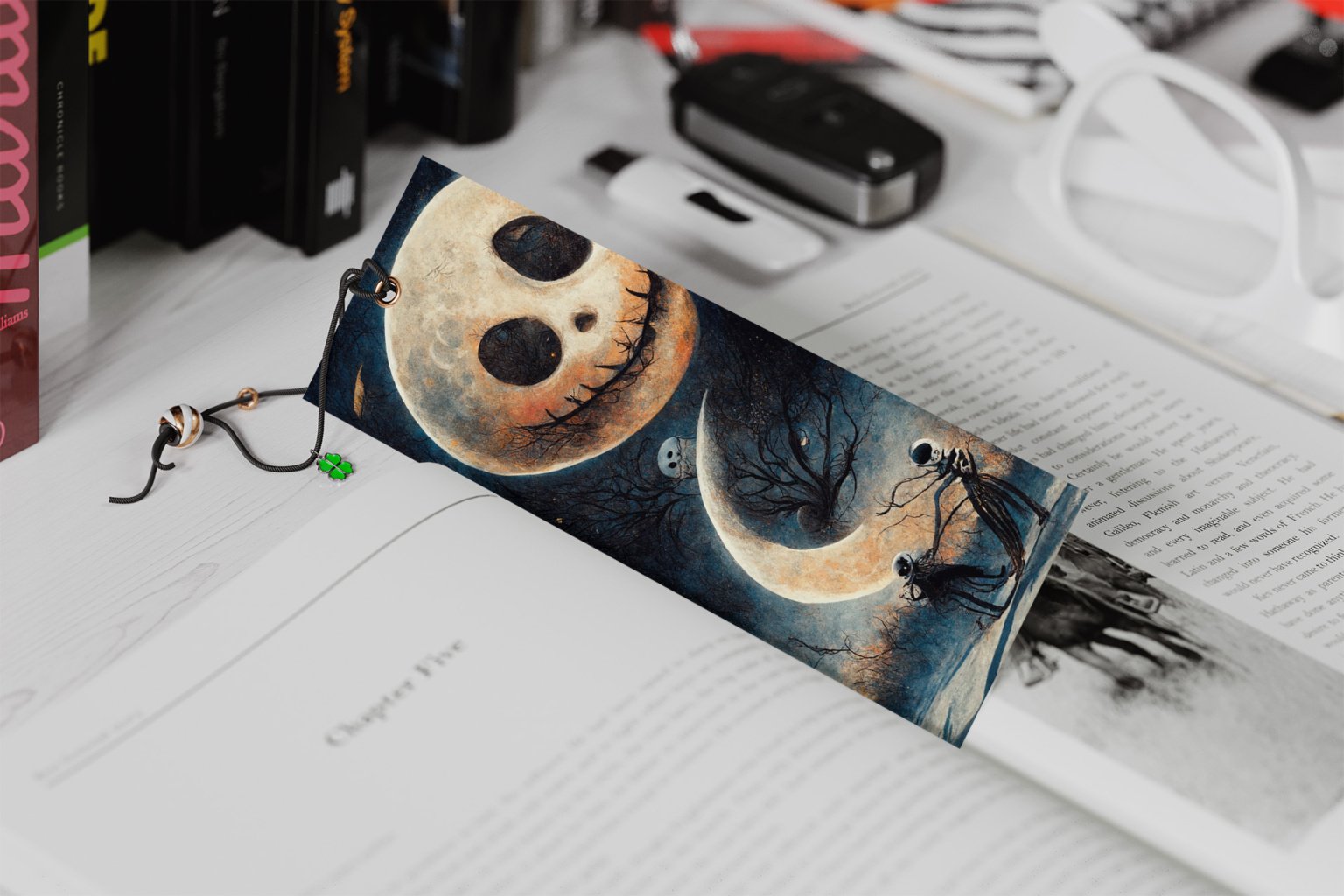 Jack Skellington Bookmarks: Printable Unique Designs » Graphics Gurl ...