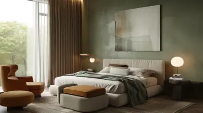 Morandi Color Palette: Sage Green and Pearl Gray Interior Design