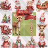 North Pole Christmas Clipart Bundle -Transparent PNGs