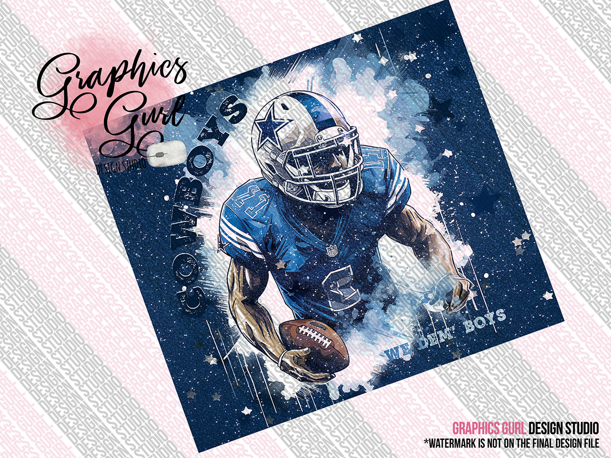 Cowboys Tumbler Wrap , Football Tumbler Png ,Nfl Tumbler Wrap